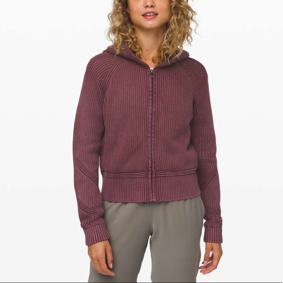 Lululemon Rest Assured Full Zip Hoodie